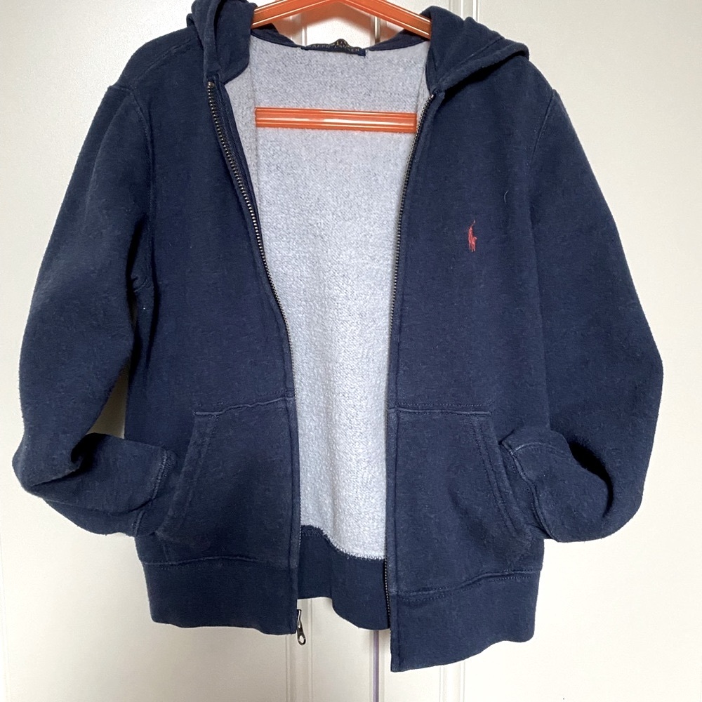 Polo by Ralph Lauren Navy Blue Hoodie